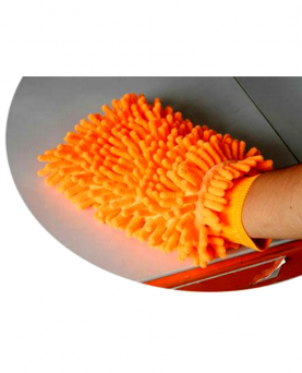 Gant de nettoyage en microfibres pour voitures et surfaces fragiles